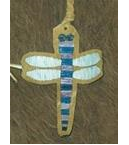 Quilled Dragon Fly Ornament