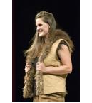 Traditionally Tanned Bison Reversible Vest
